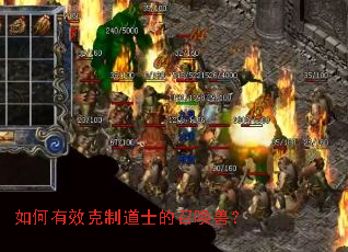 如何有效克制道士的召唤兽? 如何有效克制道士的召唤兽?