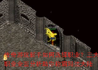 ������Ϸ�������ѡ��ְҵ������ְҵȫ���������ư��귨��½