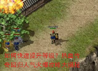 如何快速提升等级?热血传奇回归人气火爆攻略大揭秘 如何快速提升等级?热血传奇回归人气火爆攻略大揭秘