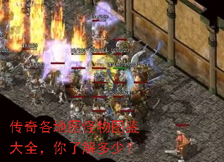 传奇各地图怪物图鉴大全,你了解多少? 传奇各地图怪物图鉴大全,你了解多少?
