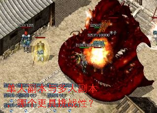单人副本与多人副本,哪个更具挑战性? 单人副本与多人副本,哪个更具挑战性?