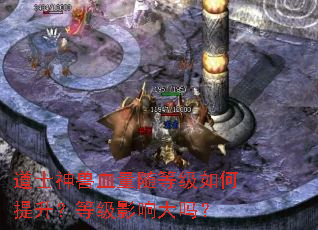 道士神兽血量随等级如何提升?等级影响大吗? 道士神兽血量随等级如何提升?等级影响大吗?