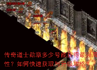 传奇道士勋章多少号能获得最强属性?如何快速获取与升级攻略? 传奇道士勋章多少号能获得最强属性?如何快速获取与升级攻略?