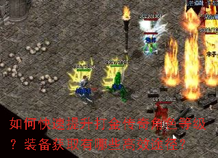 如何快速提升打金传奇角色等级?装备获取有哪些高效途径? 如何快速提升打金传奇角色等级?装备获取有哪些高效途径?