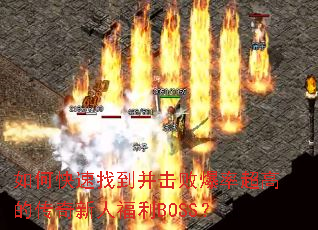 如何快速找到并击败爆率超高的传奇新人福利BOSS? 如何快速找到并击败爆率超高的传奇新人福利BOSS?