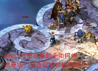 45woo传奇私服新手如何快速升级?装备获取攻略有哪些? 45woo传奇私服新手如何快速升级?装备获取攻略有哪些?