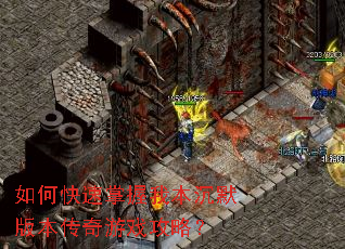 如何快速掌握我本沉默版本传奇游戏攻略? 如何快速掌握我本沉默版本传奇游戏攻略?