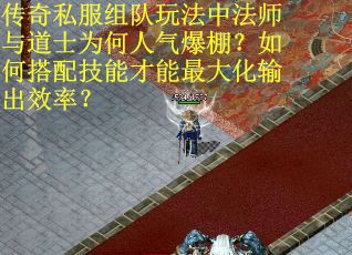 传奇私服组队玩法中法师与道士为何人气爆棚？如何搭配技能才能最大化输出效率？