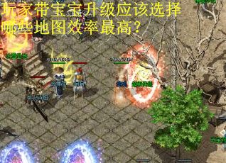 玩家带宝宝升级应该选择哪些地图效率最高？