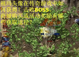 祖玛头像在传奇游戏中如何获得？击败BOSS、商城购买或活动奖励有哪些获取途径？