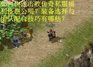 如何快速击败传奇私服福利怪赵公明？装备选择与团队配合技巧有哪些？