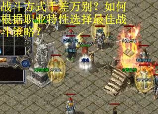 战斗方式千差万别？如何根据职业特性选择最佳战斗策略？
