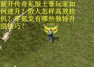 新开传奇私服土豪玩家如何速升？散人怎样高效挂机？零氪党有哪些独特升级技巧？